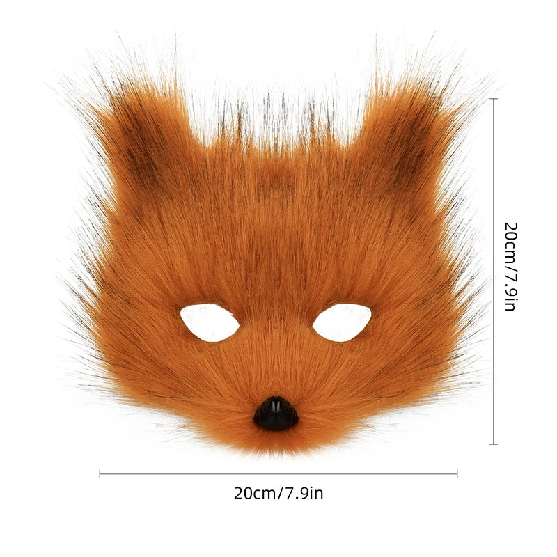 Animal Wolf Fox Mask